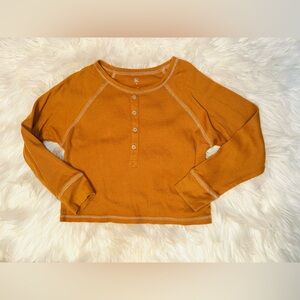 Gap Kids Long Sleeve Crop Top Bin 2